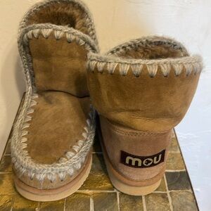 MOU Eskimo Overstitching  glacier Boots